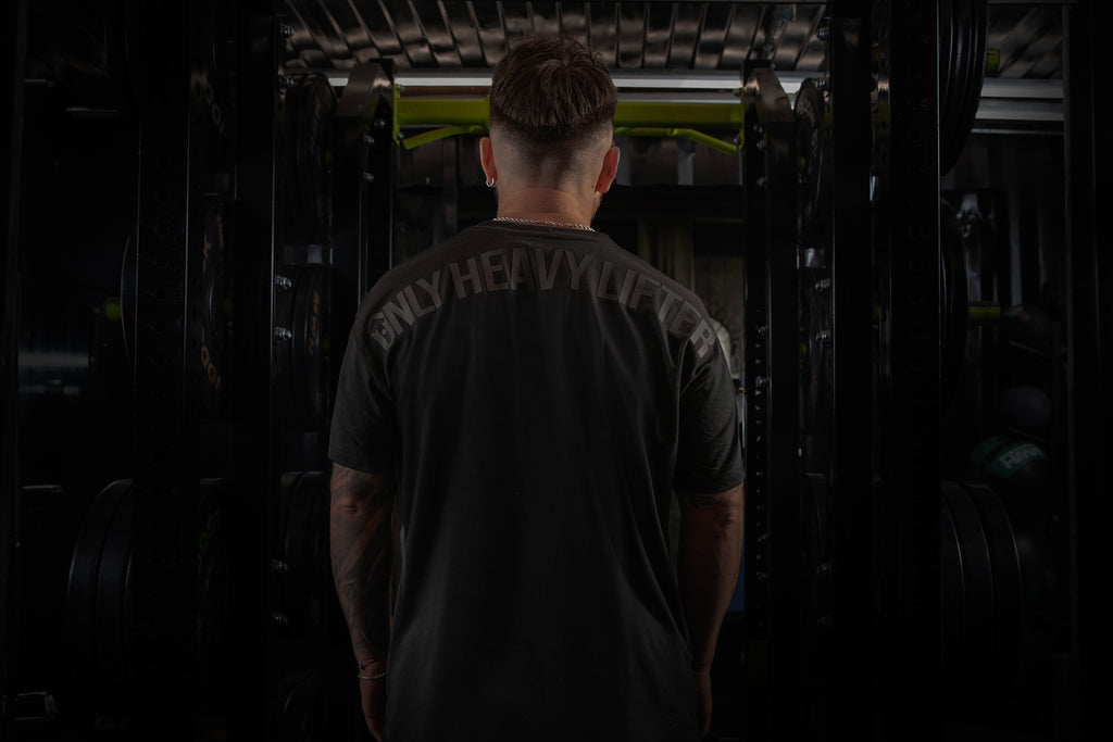 Polera OnlyHeavyLifter – Edición Engomada