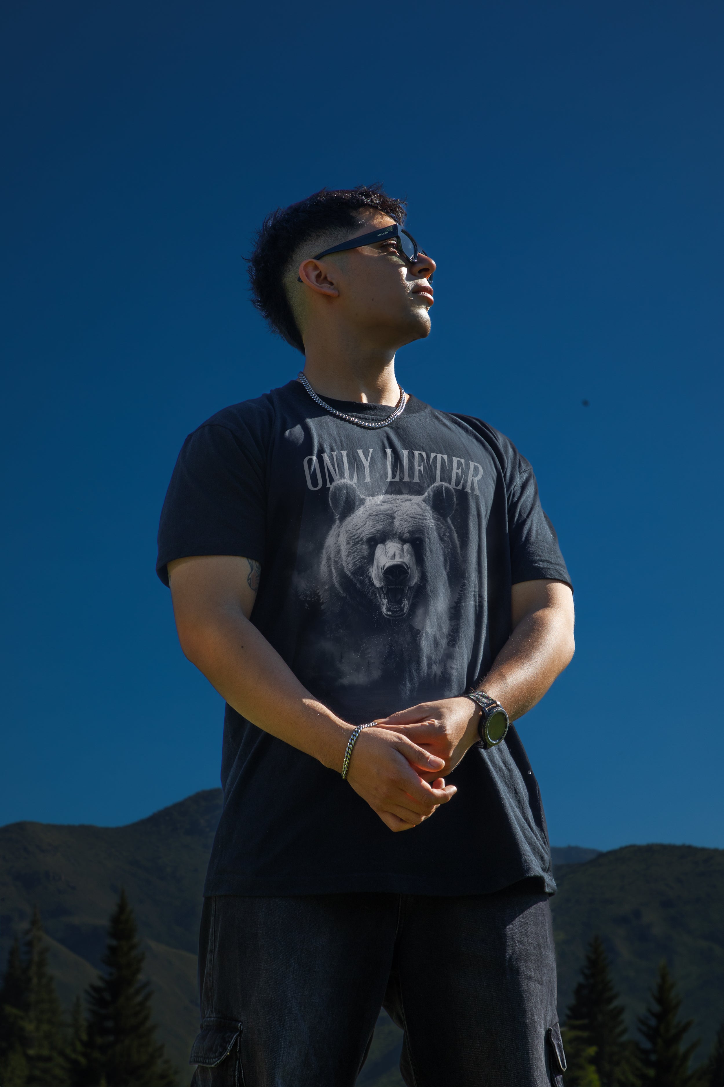 Polera Oversized OnlyLifter – Bear Edition