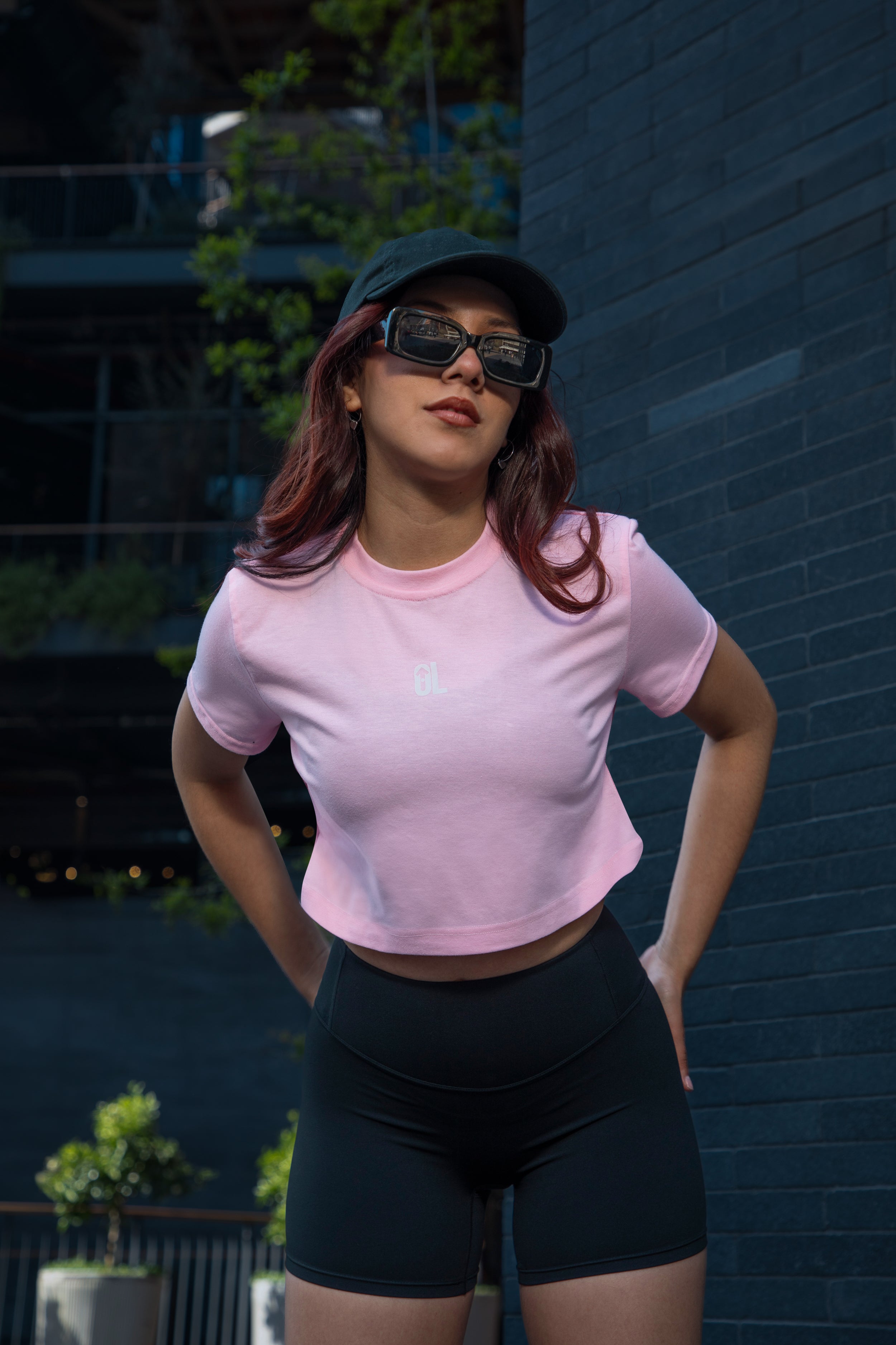 Polera Crop Rosa “OnlyLifter Club” – OnlyLifter